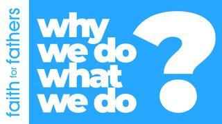 TableTalks: Why We Do What We Do St. Matiu 3:17 Taroha Goro mana Usuusu Maea