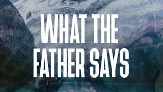 What The Father Says ማ̈ቶ̈ሳ 6:34 ኦራ ጫ̈ቃ ማጻ̈ፋ