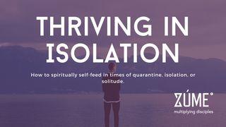 Thriving in Isolation 诗篇 62:1 新译本