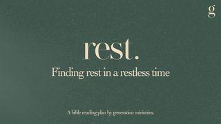 Rest John 7:36-50 English Standard Version Revision 2016