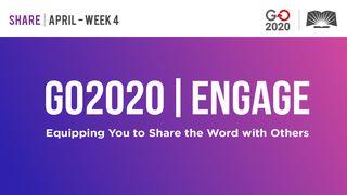 GO2020 | ENGAGE: April Week 4 - SHARE Psalmen 67:7 Het Boek