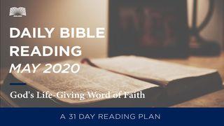 Daily Bible Reading – May 2020 God’s Life-Giving Word of Faith 1 Corinthians 16:1-4 New International Version