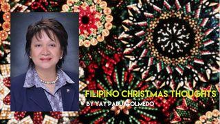Filipino Christmas Thoughts Luk 1:45 Abanyom LP New Testament Portions