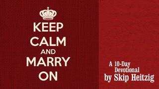 Keep Calm and Marry On Spreuken 5:15 Het Boek