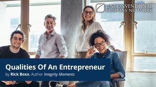 Qualities of an Entrepreneur Spreuken 15:22 Herziene Statenvertaling