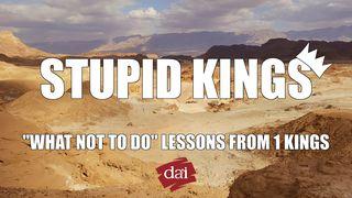 Stupid Kings 1 இராஜா 12:8 இண்டியன் ரிவைஸ்டு வெர்ஸன் (IRV) - தமிழ்