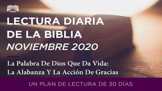 La Palabra De Dios Que Da Vida: La Alabanza y La Acción de Gracias Salmo 49:15 Nueva Versión Internacional - Español