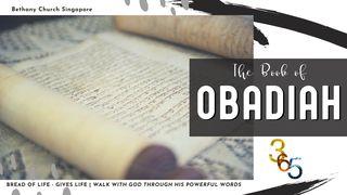 Book of Obadiah Obadja 1:3 Het Boek