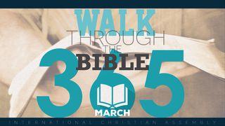 Walk Through The Bible 365 - March SALMOS 68:24 a BÍBLIA para todos Edição Católica