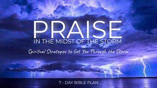 Praise in the Midst of the Storm  1 Samuel 12:24 La Biblia de las Américas