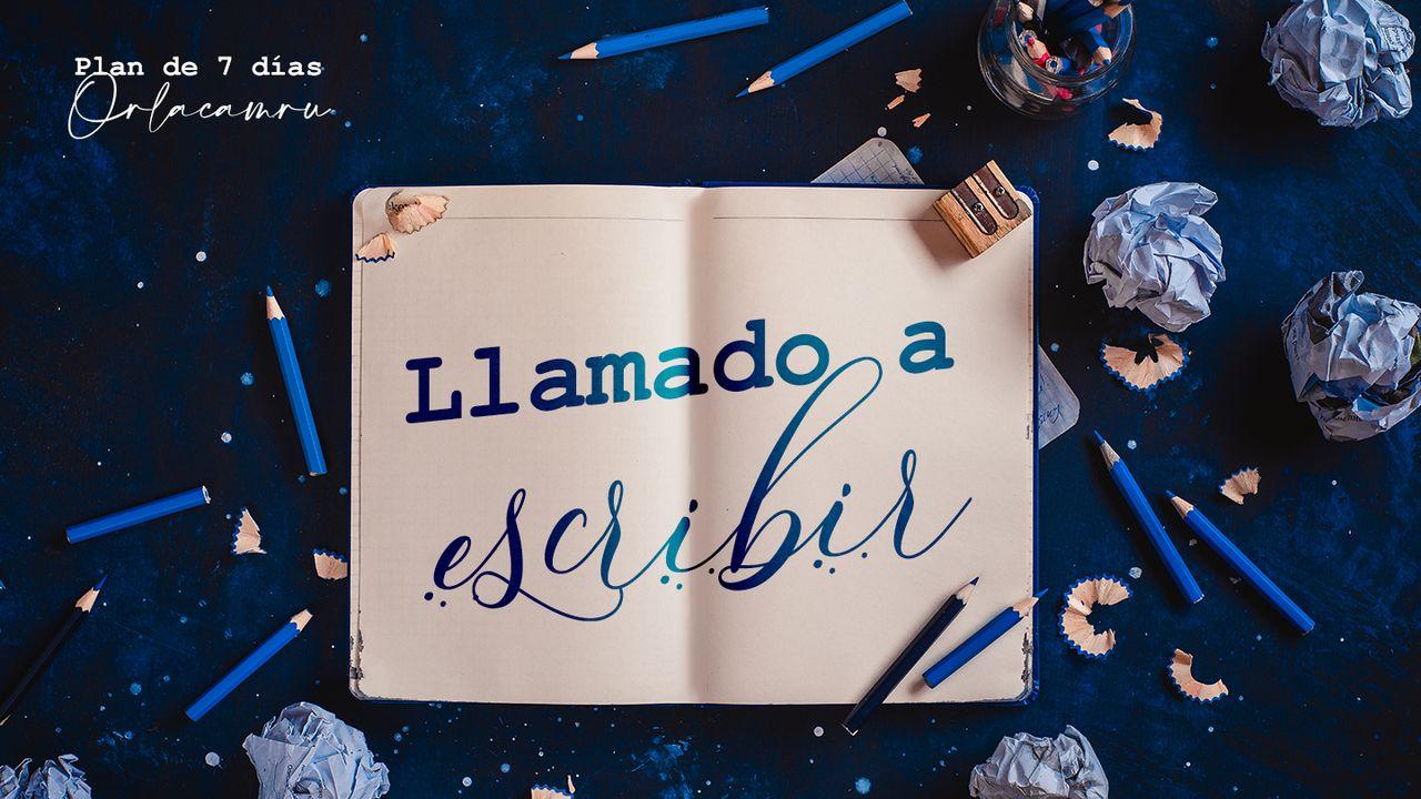 Llamado a Escribir