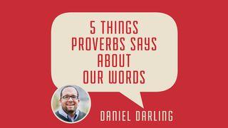 5 Things Proverbs Says About Our Words  Proverbs 12:18 New King James Version