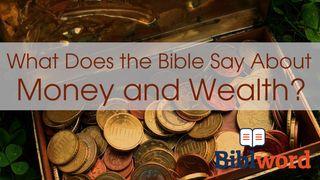 Money and Wealth Andra Moseboken 22:21 Bibel 2000