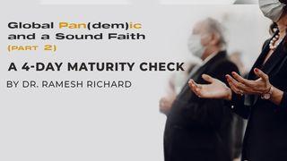 Global Pan(dem)ic & a Sound Faith (Part 2): A 4-Day Maturity Check De eerste brief van Paulus aan de Korintiërs 10:31 NBG-vertaling 1951