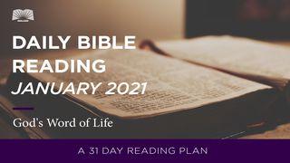 Daily Bible Reading–January 2021 God's Word of Life Jesaja 60:10 Bibel 2000