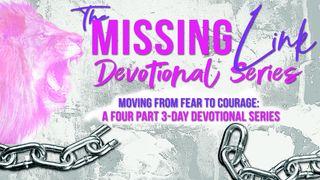 The Missing Link: From Fear to Courage 2 Corinthians 1:3-4 New Living Translation