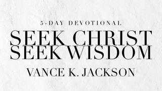 Seek Christ. Seek Wisdom. Matthieu 10:16 Ajie New Testament