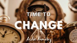 Time to Change Jesaja 55:7 Het Boek