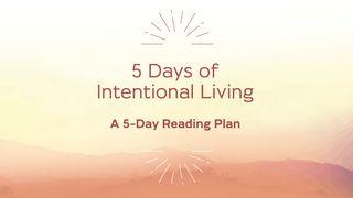 Finding Rest and Hope Through Intentional Living Jesaja 30:15 Het Boek