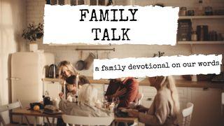 Family Talk: A Family Devotional on Our Words Jesaja 54:8 Het Boek