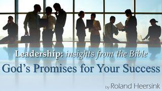 Leadership: What Are God's Promises for Your Success? Luk 13:30 Takia