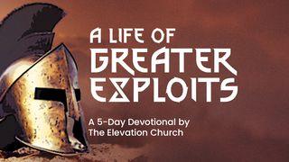 A Life of Greater Exploits Haggai 2:9 Statenvertaling (Importantia edition)