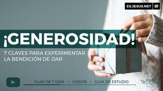 ¡Generosidad! 7 Claves Para Vivir Generosamente. Salmo 1:3 Nueva Versión Internacional - Castellano