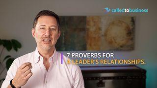 7 Proverbs for a Leader’s Relationships Przypowieści Salomonowych 23:22 Biblia Gdańska