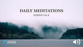 Daily Meditations: Essentials ПСАЛЬМЫ 105:3 Біблія (пераклад А.Бокуна)