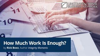 How Much Work Is Enough? Ulangan 30:9 Alkitab dalam Bahasa Indonesia Masa Kini