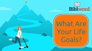 What Are Your Life Goals? 2 Thessalonians 1:2-3 New International Version