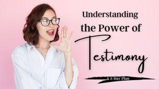 Understanding the Power of Testimony Matayɔ 3:16 AGɄMƐ WAMBƗYA