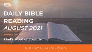 Daily Bible Reading – August 2021: God’s Word of Promise JOSUÉ 22:22 a BÍBLIA para todos Edição Católica