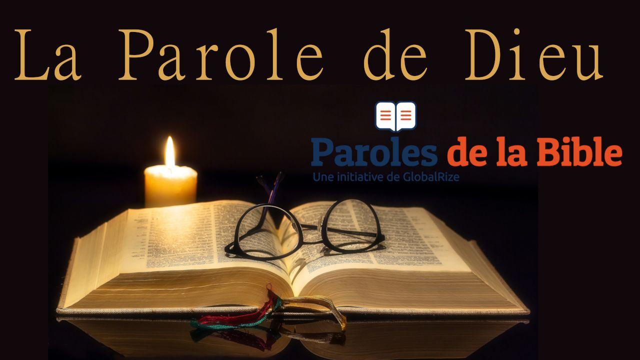 La Parole De Dieu