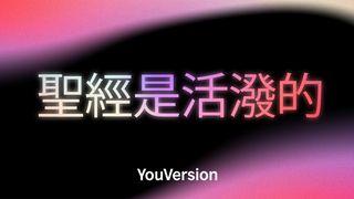 聖經是活潑的 約翰福音 1:1-3 新標點和合本, 神版