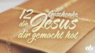 Weihnachten - 12 Geschenke, die Jesus dir gemacht hat Johannes 8:36 Hoffnung für alle