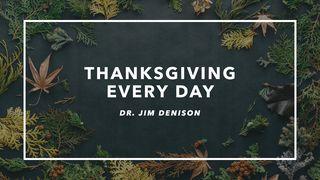 Thanksgiving Every Day Leviticus 13:45-46 New Living Translation