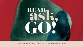 Read, Ask, Go! Interactive Advent Devotional for the Whole Family Markus 1:8 Riang