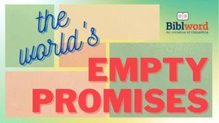 The World's Empty Promises Daniel 9:9 beibl.net 2015, 2024