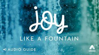 Joy Like a Fountain 詩篇 84:10 リビングバイブル