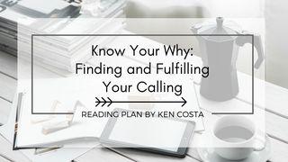 Know Your Why: Finding and Fulfilling Your Calling  Jesaja 38:17 Het Boek