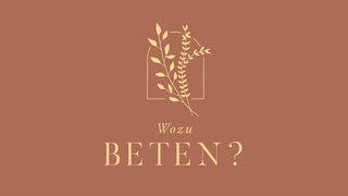 Wozu beten? Klagelieder 3:21-23 Hoffnung für alle