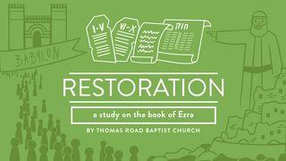 Restoration: A Study in Ezra எஸ்றா 5:11 இண்டியன் ரிவைஸ்டு வெர்ஸன் (IRV) - தமிழ்