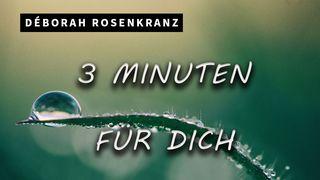 3 Minuten für dich! Jesaja 43:1 Hoffnung für alle