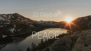 22 Days of Peace Psalmen 122:6-8 Het Boek