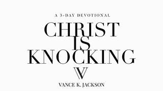 Christ Is Knocking Openbaring 3:20 Het Boek