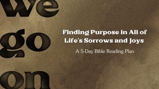 Finding Purpose in All of Life's Sorrows and Joys ေဒသနာက်မ္း 11:5 ျမန္​မာ့​စံ​မီ​သမၼာ​က်မ္