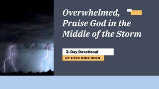 Overwhelmed, Praise God in the Middle of the Storm Wakolosai 3:23 Biblia Habari Njema