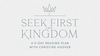 Seek First the Kingdom: God’s Invitation to Life and Joy in the Book of Matthew Mattæusevangeliet 21:5 Bibelen på Hverdagsdansk