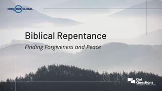 Biblical Repentance: Finding Forgiveness and Peace Luka 3:8 Tel NT Portions